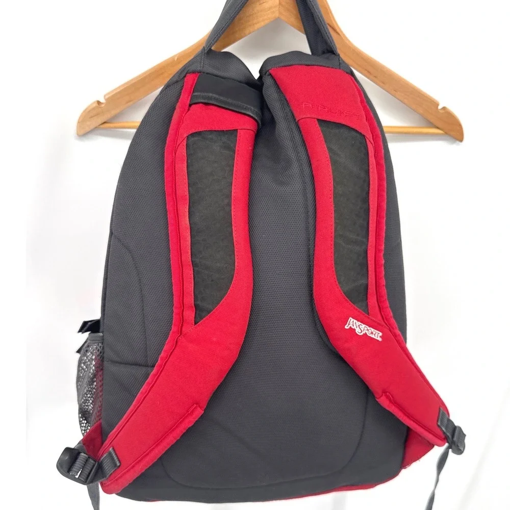 JanSport Airlift Backpack Maroon Black Hiking Outdoor School Laptop Bag